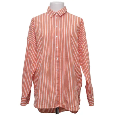 Chemise (Orange, Blanc) de Selected Femme Coton biologique