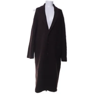 Frakke (Brun) fra Zara Polyester, Akryl, Uld, Elastan