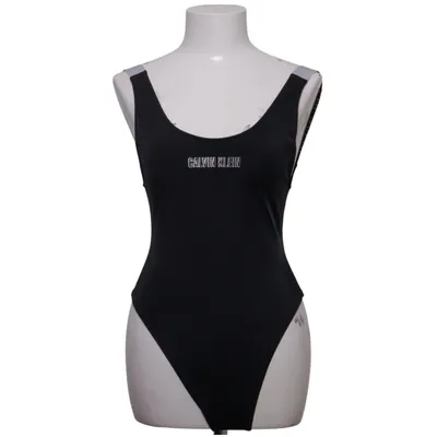 Badedragt (Sort) fra Calvin Klein Swimwear Elastan, Polyamid