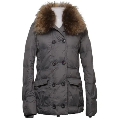 Down jacket (Gray) from Napapijri Down, Fur, Polyamide