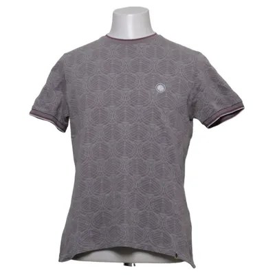 T-shirt (Grijs) van Pretty Green Katoen