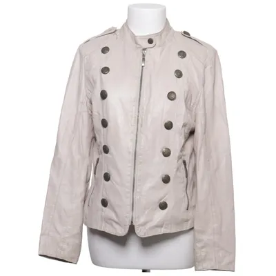 Läderjacka (Beige) från ONSTAGE Denmark