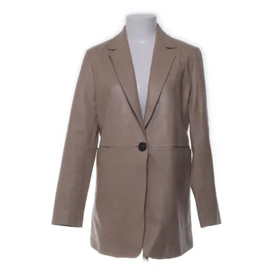 Blazer (Beige) from Massimo Dutti Leather