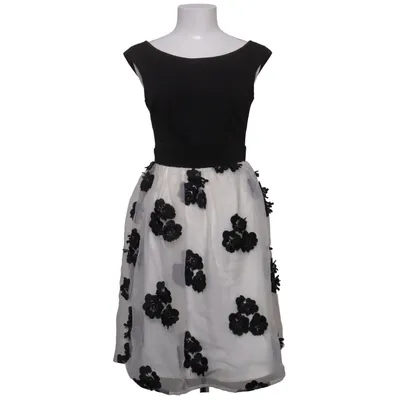 Robe (Noir, Blanc) de Little Mistress Élasthane, Polyester