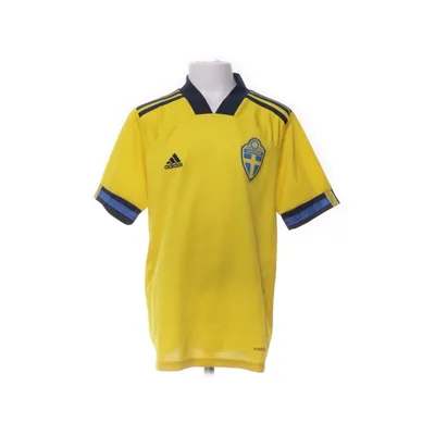 Fotbollströja (Gul, Blå) från Adidas Återvunnen polyester