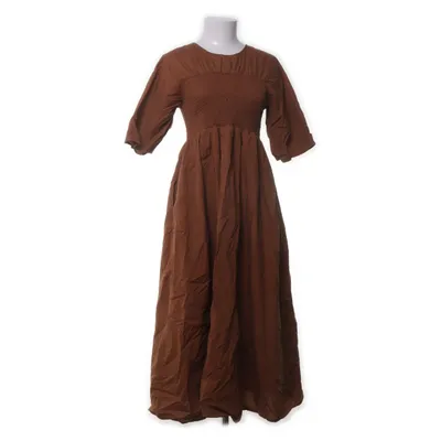 Långklänning (Brun) från Gestuz Viskos