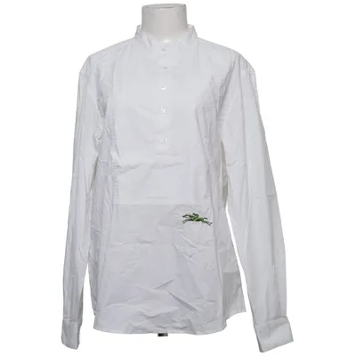Chemise (Blanc) de Longchamp Coton, Élasthane