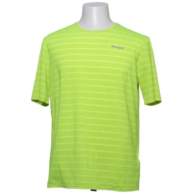 T-shirt (Jaune) de Benger Élasthane, Polyester