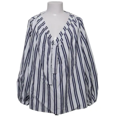 Blouse (Blue, White) from Britt Sisseck Cotton