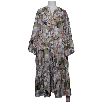 Maxi dress (Green, Gray, Multicolored) from Shein Curve Elastane, Polyester