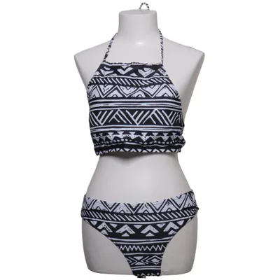 Bikini (Zwart, Wit) van Ekouaer Elastaan, Polyester