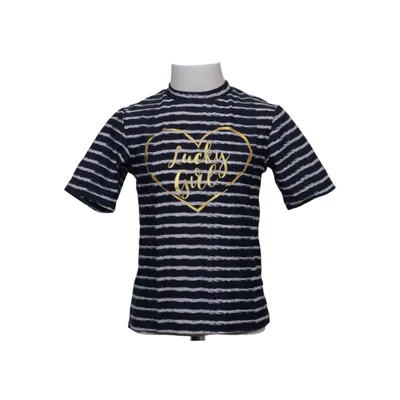 T-shirt (Bleu, Blanc) de Sports Élasthane, Polyamide