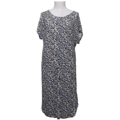 Robe (Blanc, Multicolore) de Imitz Élasthane, Viscose