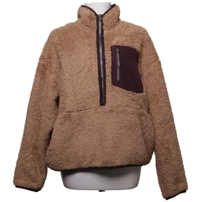 Fleecepullover (Braun, Mehrfarbig) von H&M Sport Polyester, Elasthan