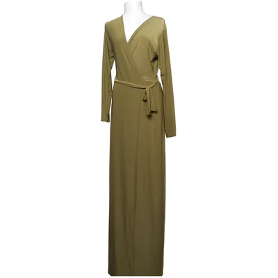 Robe portefeuille (Vert) de Boohoo Tall Élasthane, Polyester
