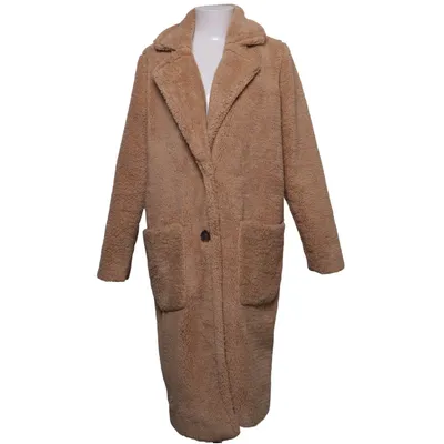 Vinterfrakke (Beige) fra Dilvin Woman Polyester