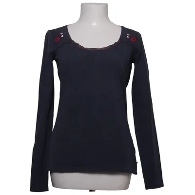Long sleeve T-shirt (Blue) from Maloja Cotton, Elastane