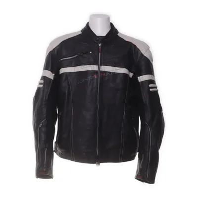 Motorcycle jacket (Black, White) from Lindstrands