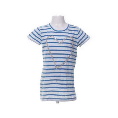 T-shirt (Vit, Blå) från Crewcuts Bomull