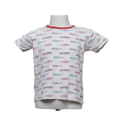 T-shirt (White, Multicolored) from Pigeon Organic cotton