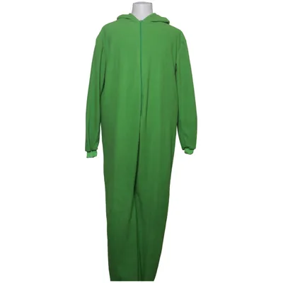Mjukisdräkt (Unisex Adult Alien Pajama Jumpsuit) från Spooktacular Creations Polyester