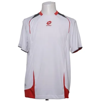 Football jersey (White, Red, Black) from Lotto Polyester