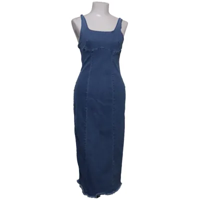 Denim dress (Blue) from Shein Cotton, Elastane, Polyester, Viscose