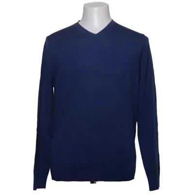 Pullover (Blå) från Walbusch Merinoull