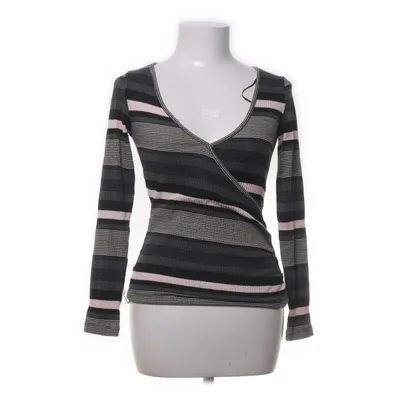 Wikkelblouse (Grijs, Roze, Meerkleurig) van Cubus Elastaan, Metallvezel, Polyester, Viscose