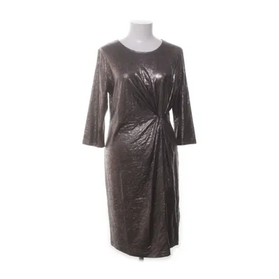 Jurk (Bruin, Goud) van Margit Brandt Elastaan, Viscose