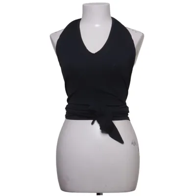 Haltertop (Zwart) van N & B Classic Elastaan, Polyamide