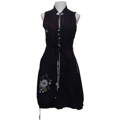 Kjole (Blå, Flerfarvet) fra Desigual Polyester, Viscose