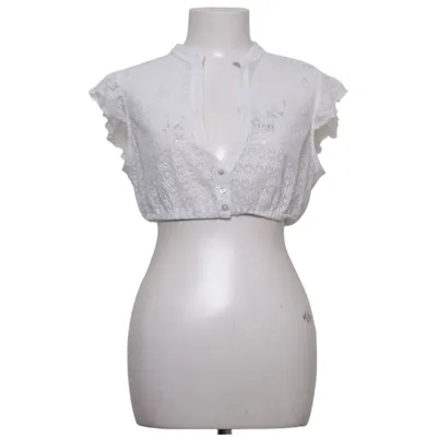 Dirndl blouse (White) from Hess Frackmann Cotton, Polyester