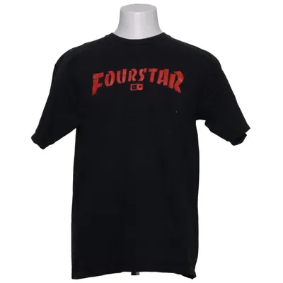 T-shirt (Grå, Röd) från Fourstar Bomull