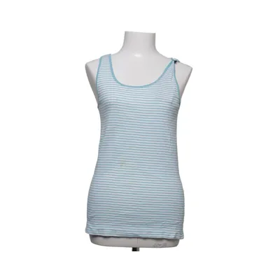 Débardeur (Blanc, Bleu) de Pompadour Coton