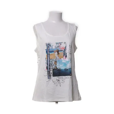 Tanktop (Wit, Meerkleurig) van Liz Devy Katoen