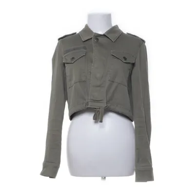 Denim jacket (Green) from Object Cotton, Elastane