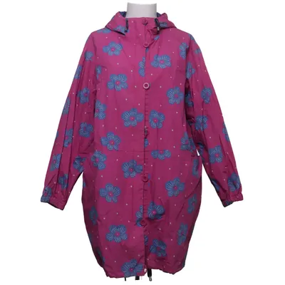 Regenjas (Roze, Blauw, Meerkleurig) van Gudrun Sjödén Organisch katoen, Gerecycled katoen