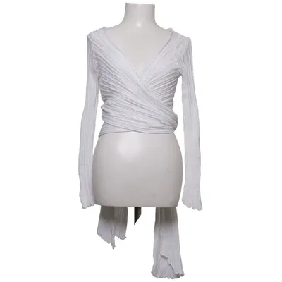 Haut portefeuille (Blanc) de Ioanna Kourbela Coton