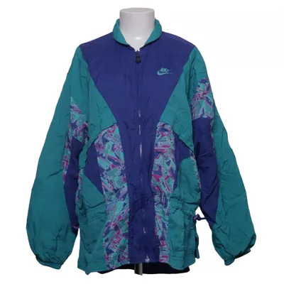 Veste de sport (Bleu, Vert, Multicolore) de Nike Coton, Polyamide, Polyester
