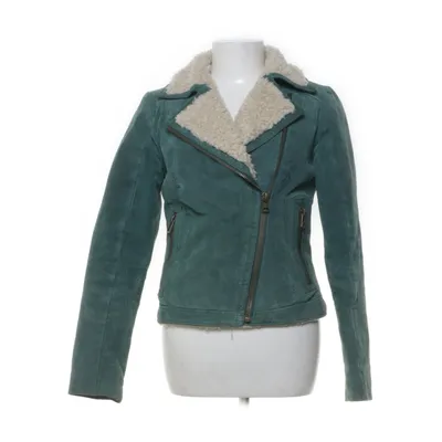 Pilotjacka (Grön) från Vintage Akryl, Polyester, Pälsimitation