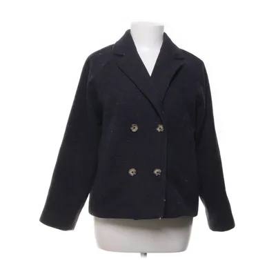 Pea coat (Black) from Mango