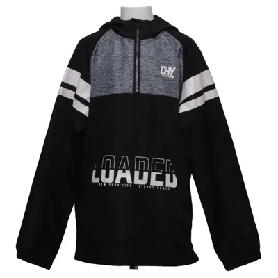 Anorak (Zwart, Grijs, Wit) van Crosswind Polyester