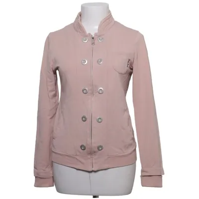Bomber jacket (Pink) from House of Lola Cotton, Elastane