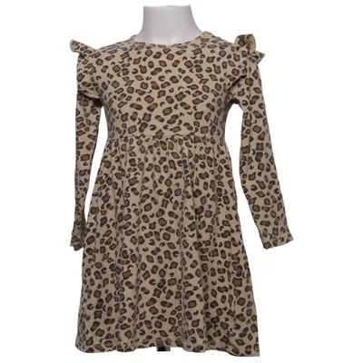Dress (Beige, Brown, Black) from Minimarket Elastane, Organic cotton