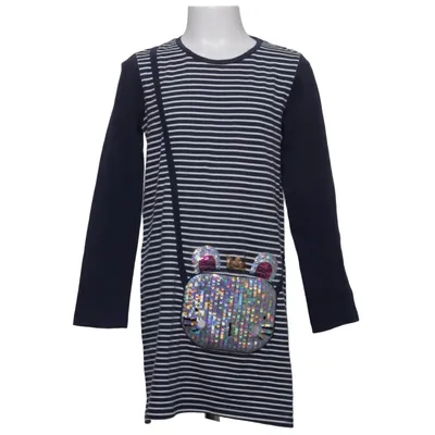 Dress (Blue, White, Multicolored) from Happy Girls Cotton, Elastane