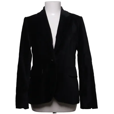 Blazer (Zwart) van Caroll Katoen, Elastaan