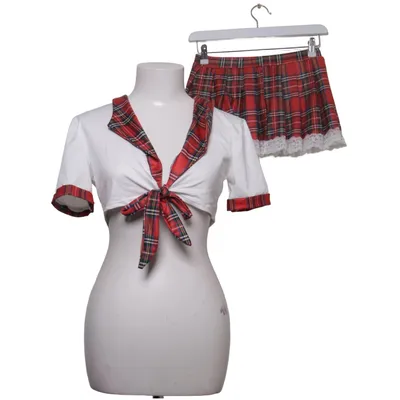 Déguisement (Rouge, Blanc) Élasthane, Polyester