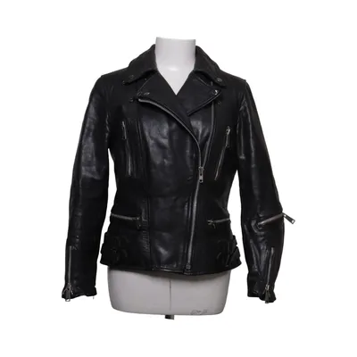 Biker jacket (Black) Leather