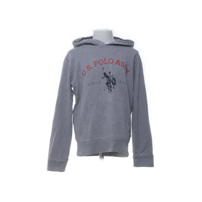 Hoodie (Gray) from U.S. Polo Assn. Cotton, Polyester